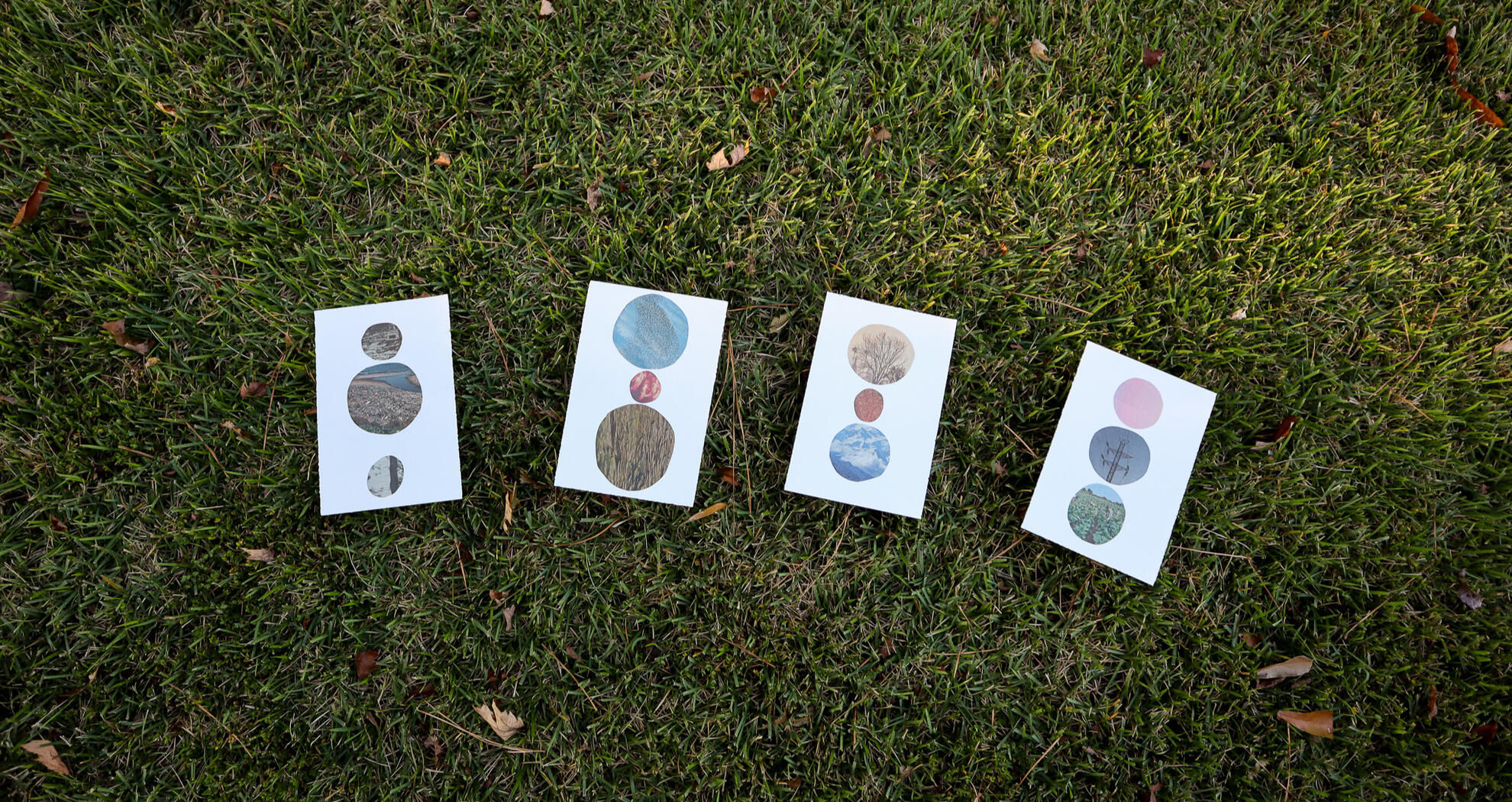 Cyclical Landscape Collages, 2025